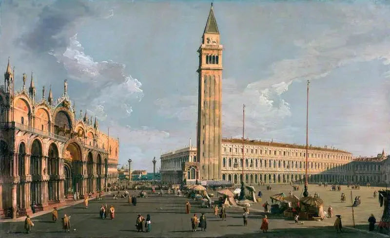 Praça de São Marcos, Veneza - Canaletto