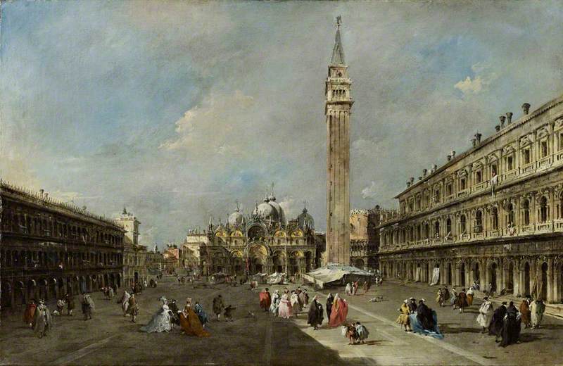 Praça de São Marcos, Veneza - Francesco Guardi
