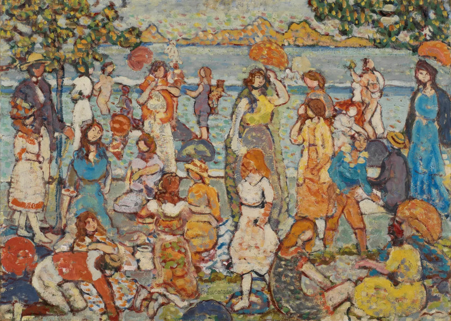 A Praia - Maurice Prendergast