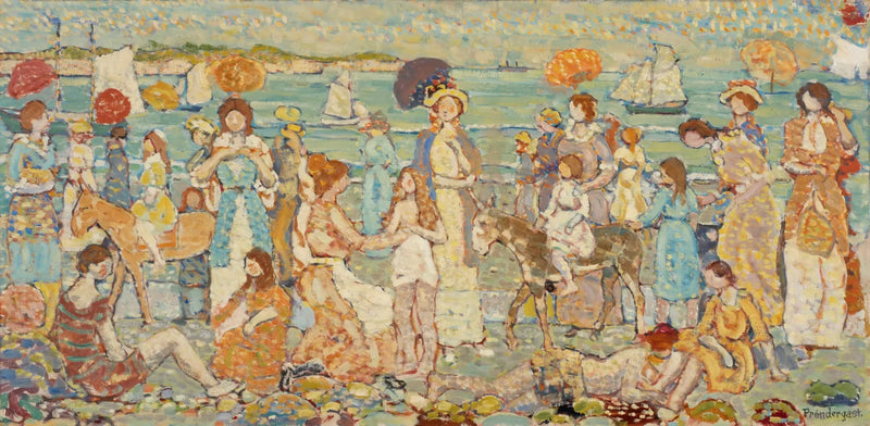 A Praia « N° 3 » - Maurice Prendergast