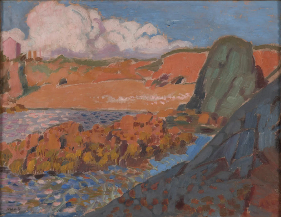 A Praia Vermelha - Maurice Denis