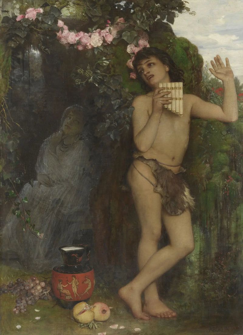 A queixa do pastor - Arnold Böcklin