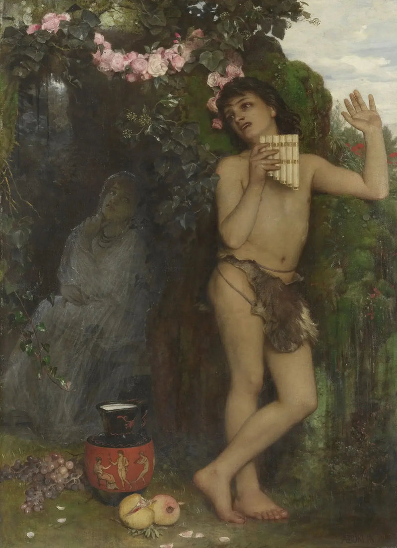 A queixa do pastor - Arnold Böcklin