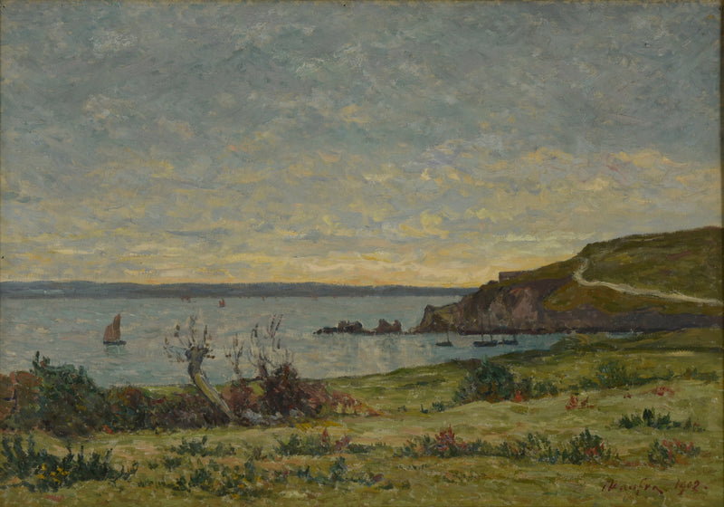 A ponta de Cador (em Morgat) - Maxime Maufra