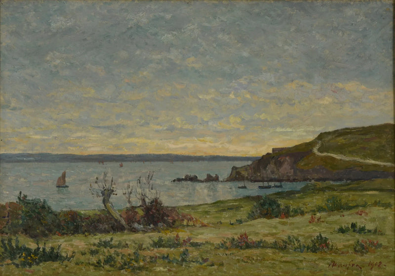 A ponta de Cador (em Morgat) - Maxime Maufra