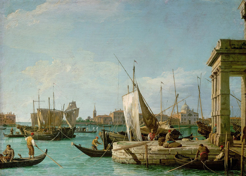 A Ponta da Alfândega - Canaletto
