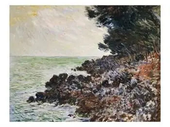 A ponta do cabo Martin - Claude Monet