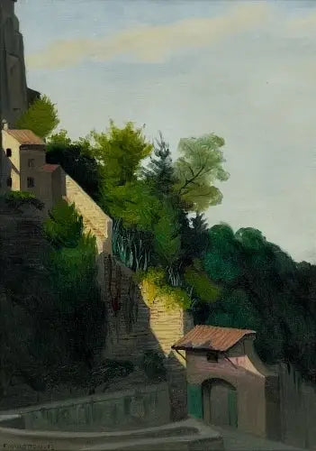 A Porta do Bulagaio, Pérouse - Félix Vallotton