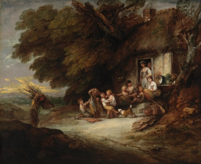 A porta da cabana - Thomas Gainsborough