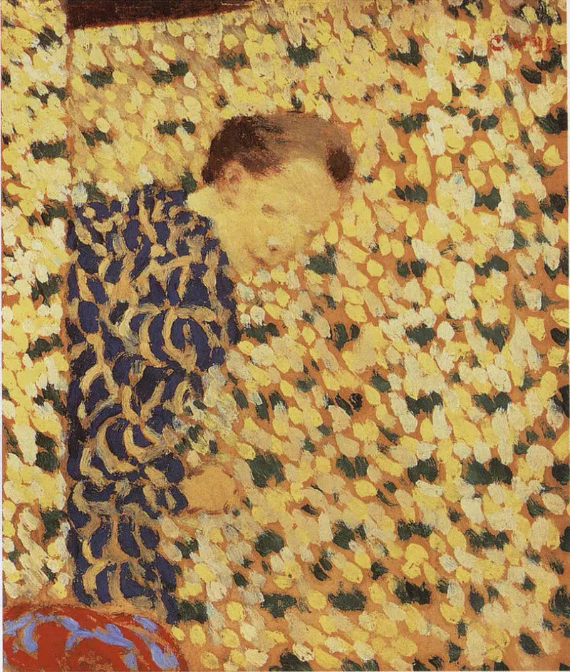 A porta entreaberta - Édouard Vuillard