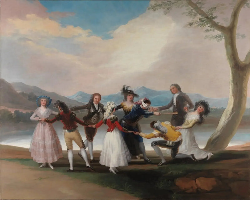 A Galinha Cega - Francisco de Goya
