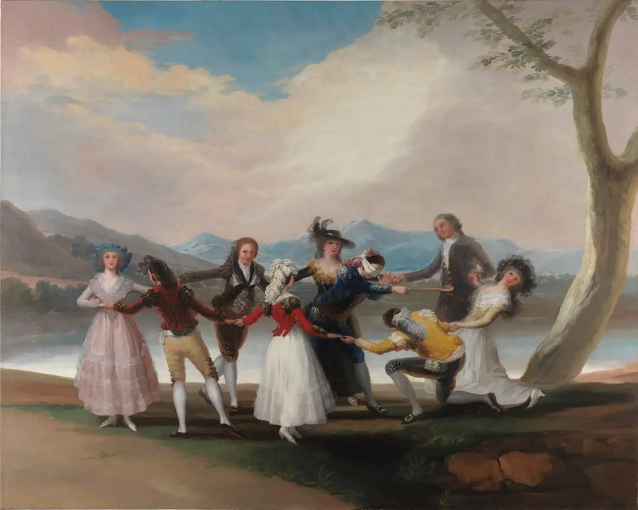 A Galinha Cega - Francisco de Goya