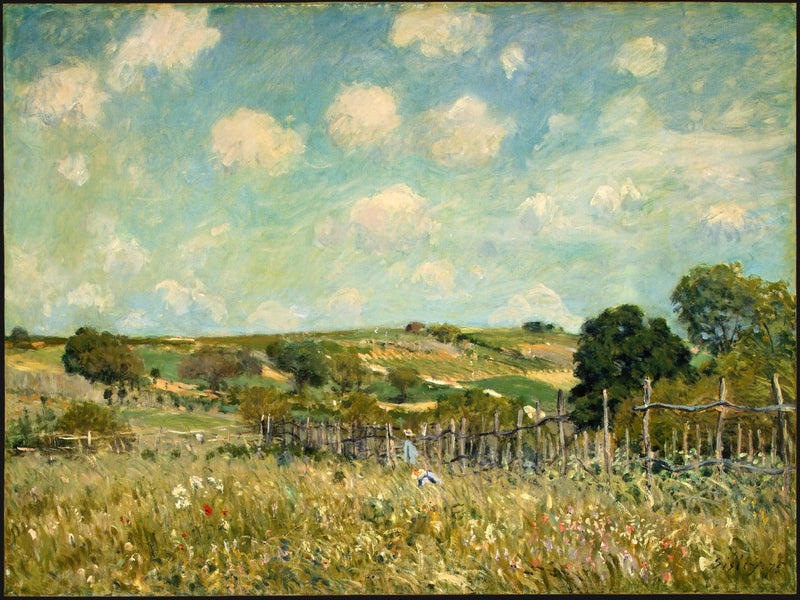 A Pradaria - Alfred Sisley