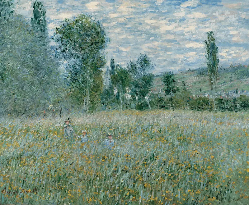 A pradaria - Claude Monet