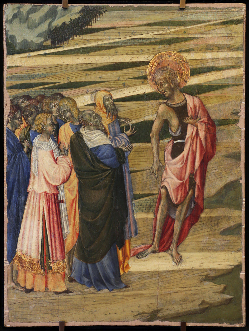 A Pregação de São João Batista - Giovanni di Paolo