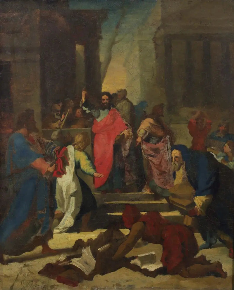 A Pregação de São Paulo em Éfeso - Théodore Géricault