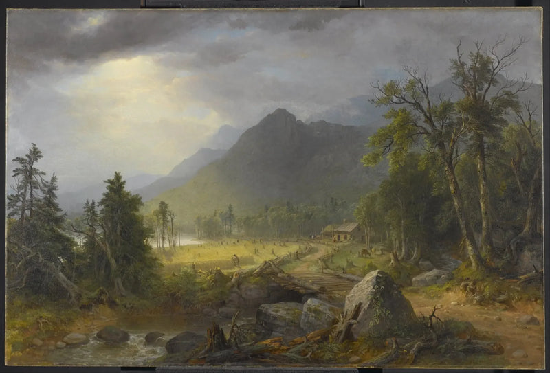 A primeira colheita no deserto - Asher Brown Durand