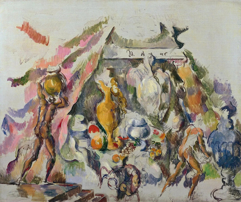 A preparação do banquete - Paul Cézanne