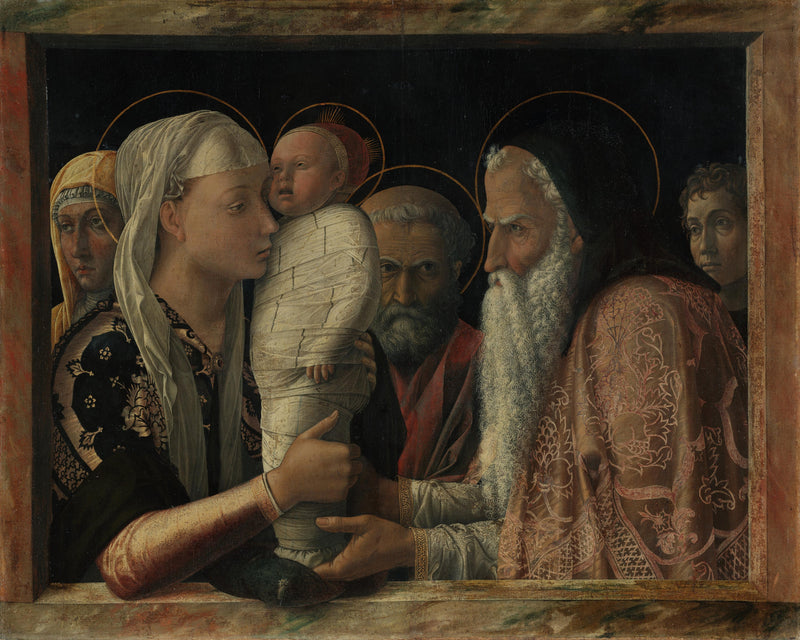 A Apresentação no Templo - Andrea Mantegna