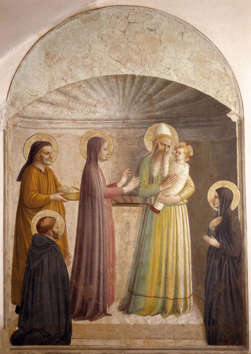 A Apresentação no Templo - Fra Angelico