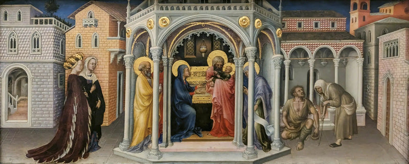 A Apresentação no Templo - Gentile da Fabriano
