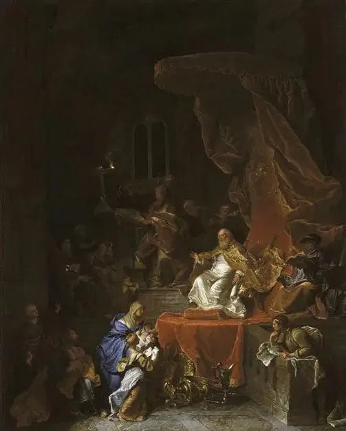 A Apresentação no templo - Hyacinthe Rigaud