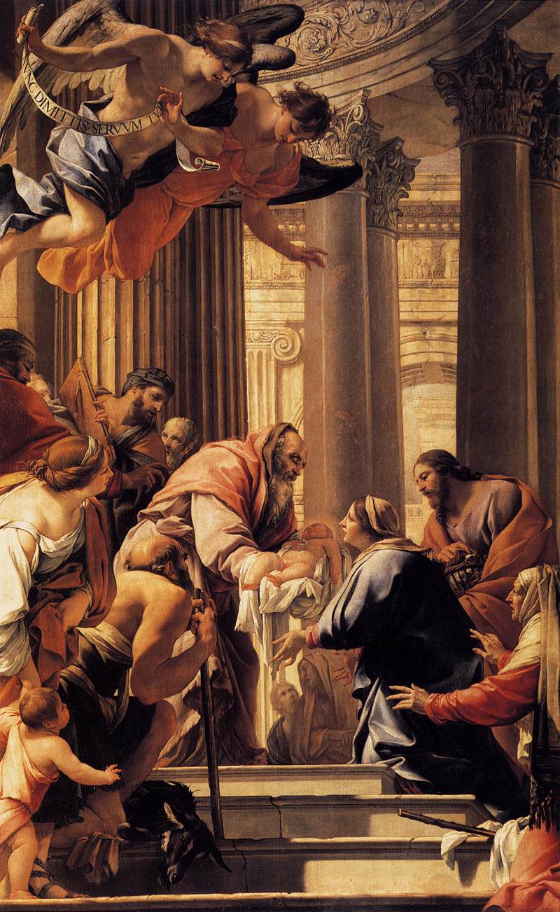 A Apresentação no Templo - Simon Vouet