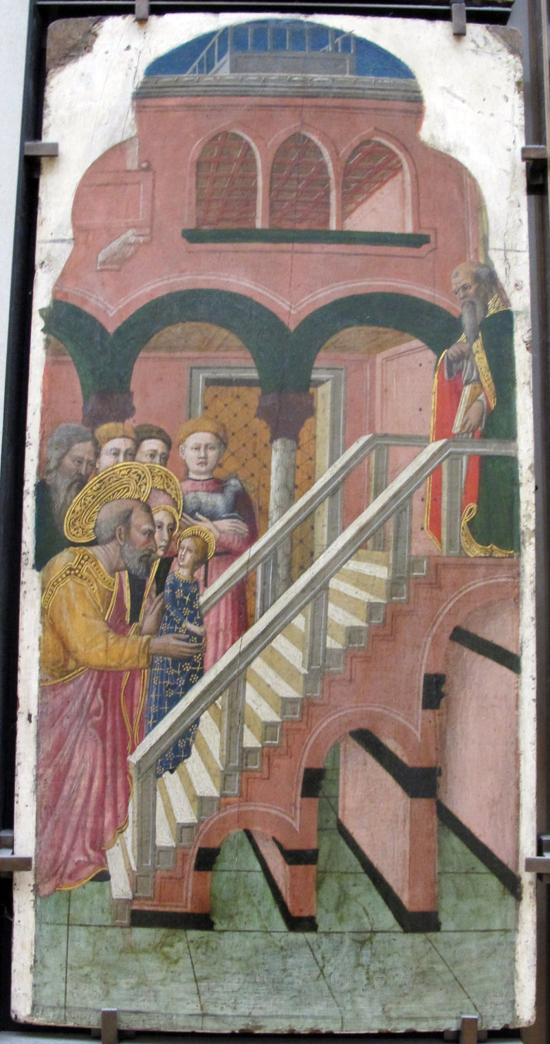 A Apresentação da Virgem no Templo - Giovanni Francesco da Rimini