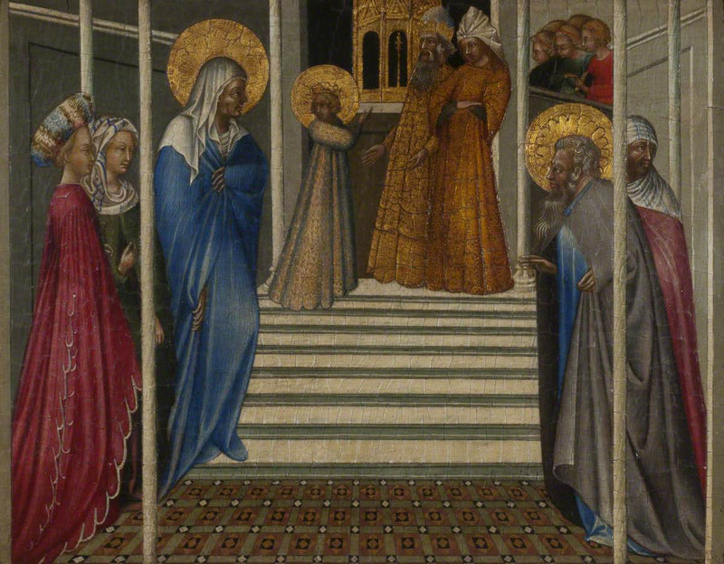 A Apresentação da Virgem - Giovanni di Paolo