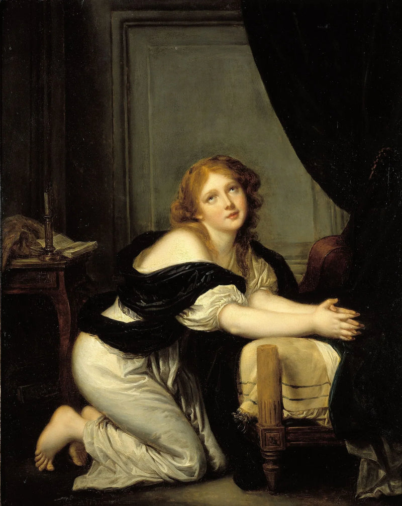 A Oração da Manhã - Jean-Baptiste Greuze