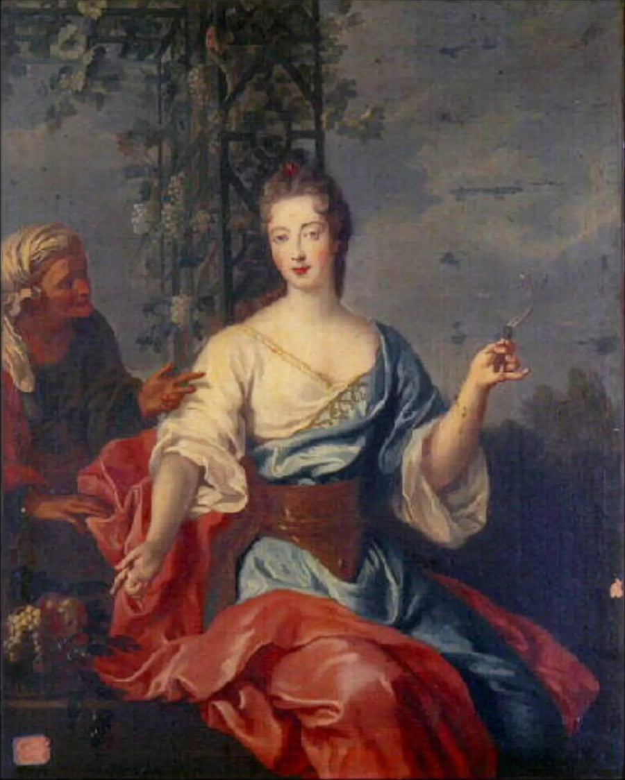 A princesa de Lorraine, abadessa de Remiremont - Pierre Mignard