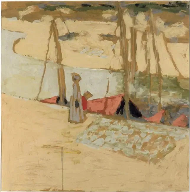 A Passeada no Porto - Édouard Vuillard