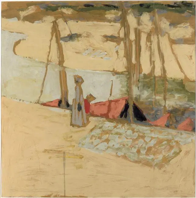 A Passeada no Porto - Édouard Vuillard