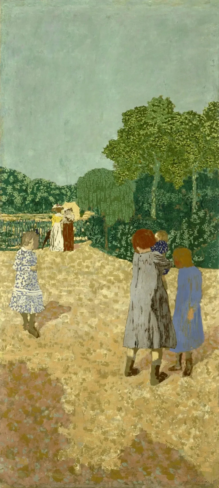 A Passeada - Édouard Vuillard
