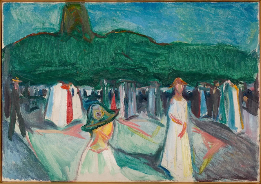 A Passeio - Edvard Munch
