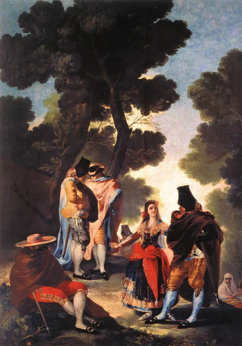 A Passeio na Andaluzia - Francisco de Goya