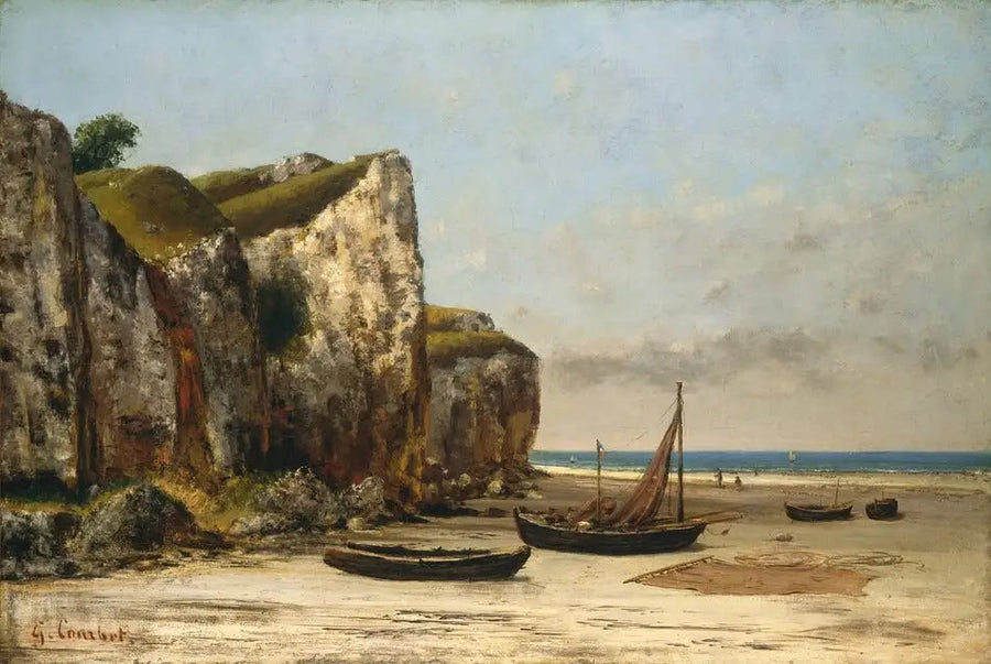 A Passeio - Gustave Courbet