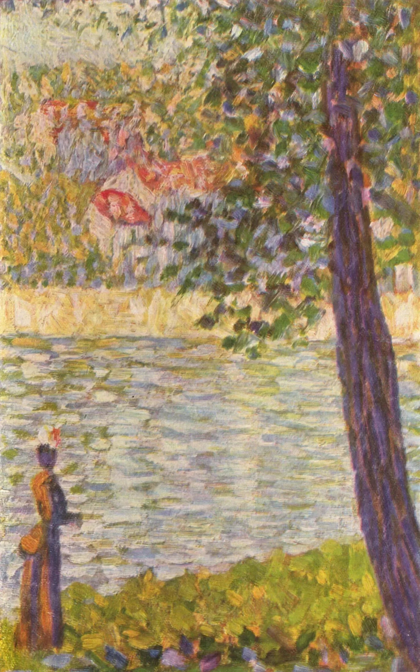 La promenade matinale - Georges Seurat image 1 reproduction de peinture à l’huile