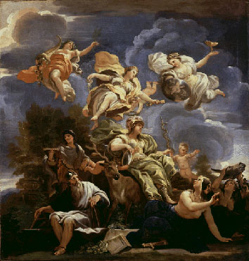 A Prudência - Luca Giordano