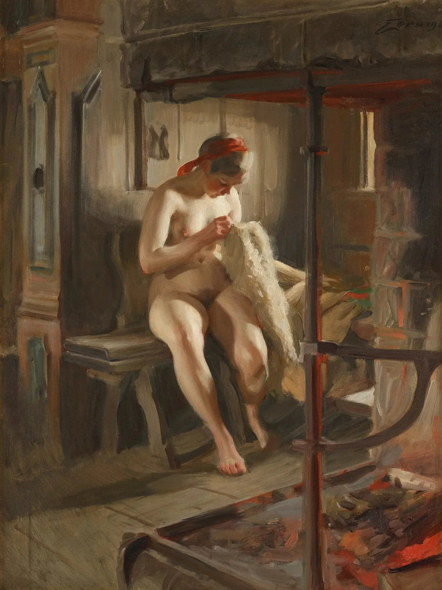 A Pulga - Anders Zorn
