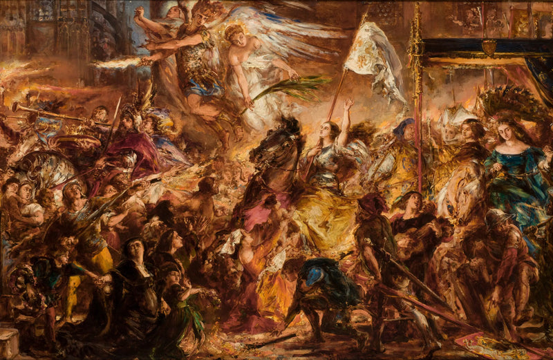 A Donzela de Orléans - Jan Matejko