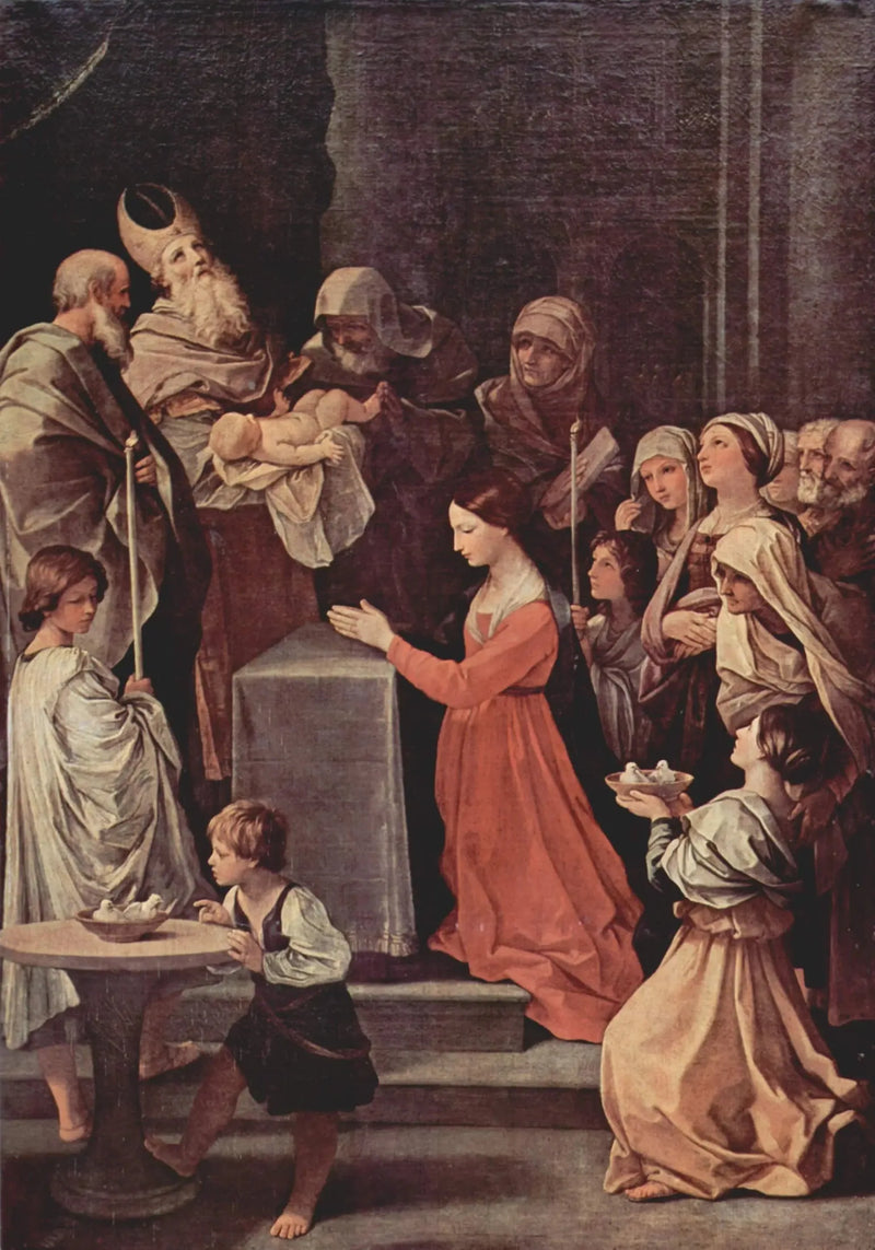 A Purificação da Virgem - Guido Reni