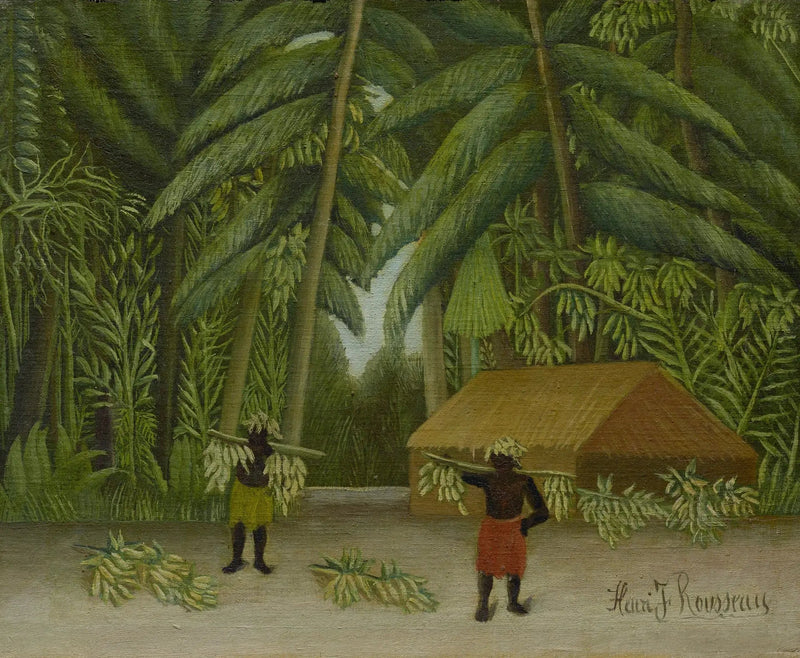 A Colheita de Bananas - Henri Rousseau