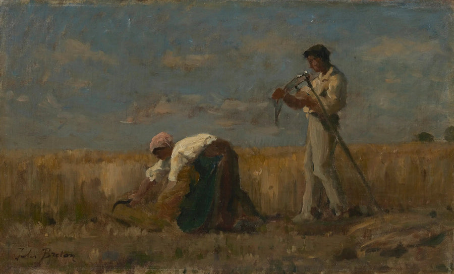 A colheita - Jules Breton