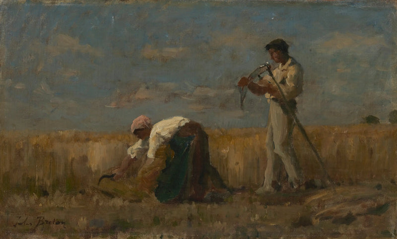 A colheita - Jules Breton