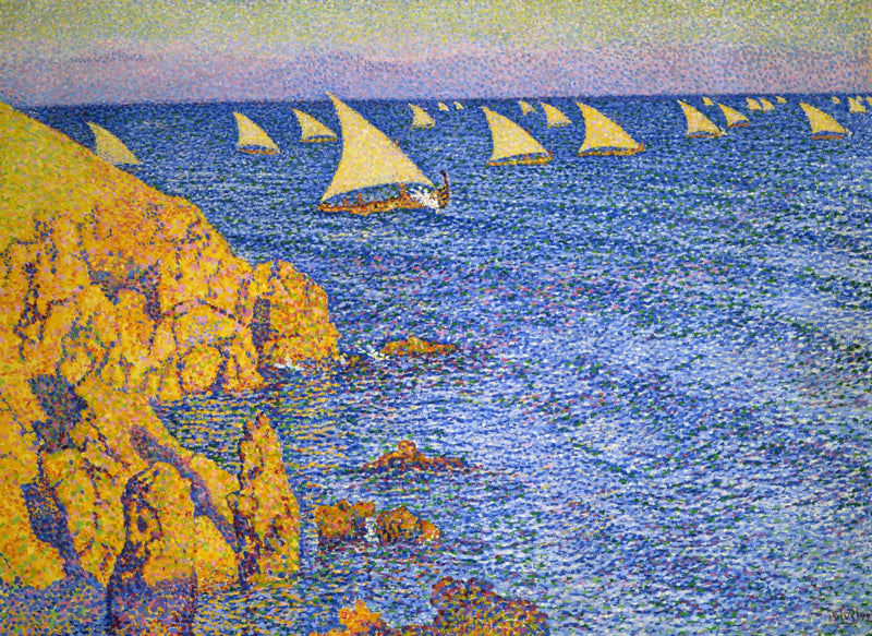 La Régate - Théodore van Rysselberghe