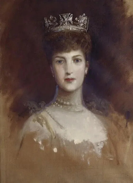 A rainha Alexandra (1844-1925) - Luke Fildes