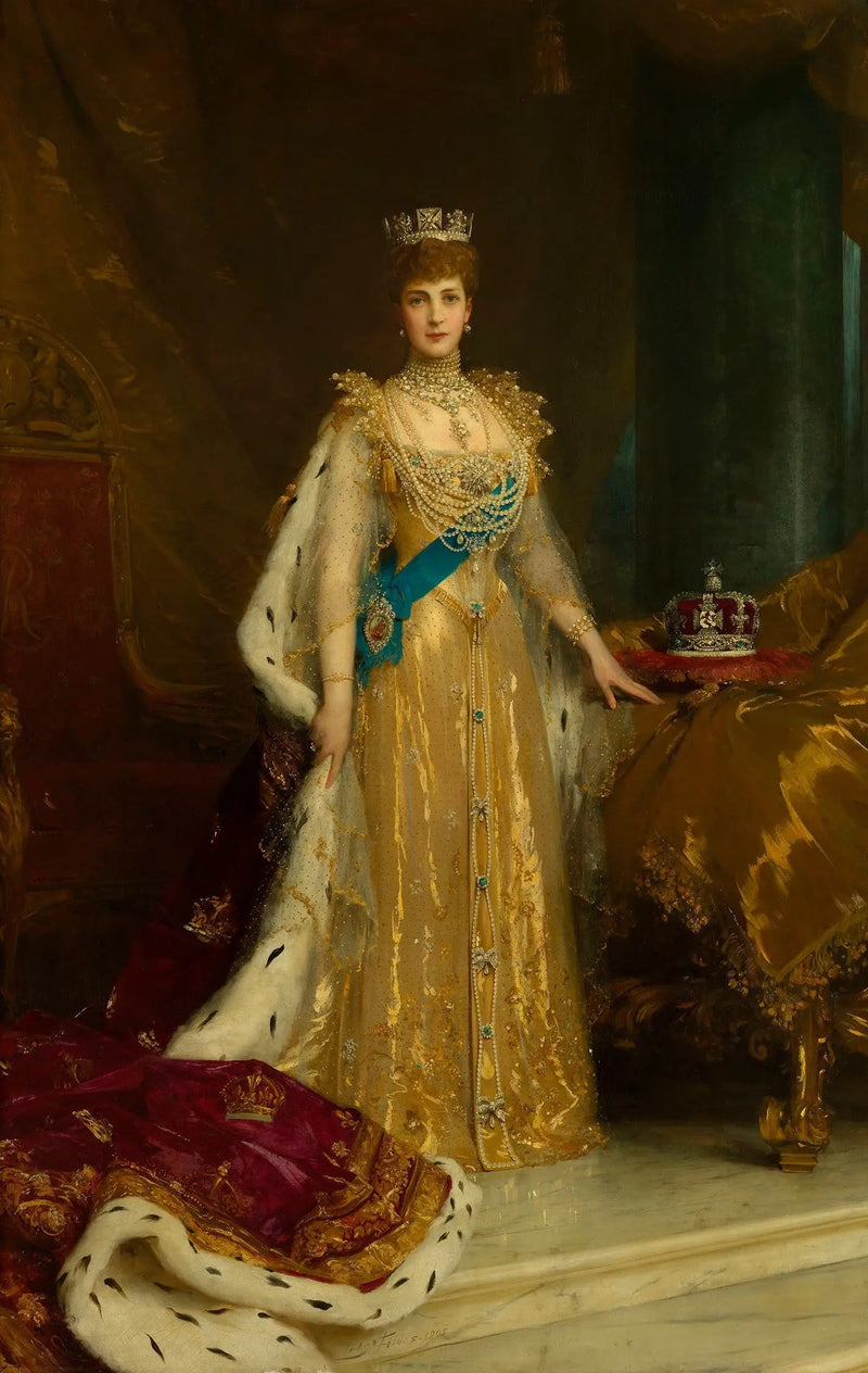 A Rainha Alexandra (1844-1925) - Luke Fildes