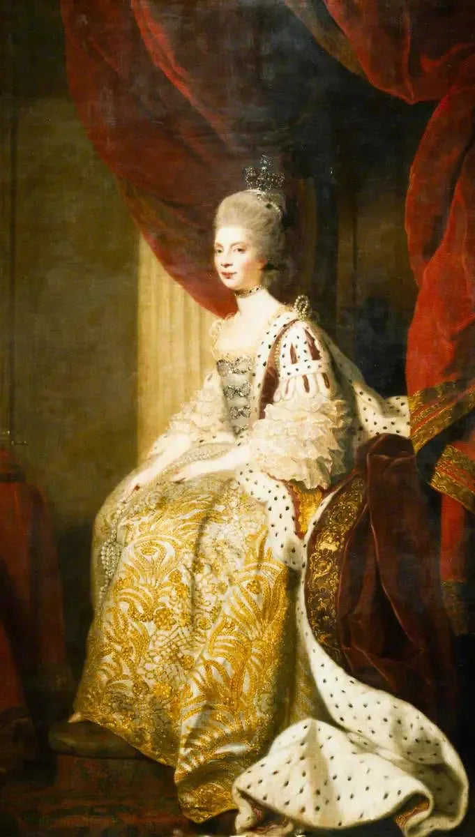Rainha Charlotte (1744–1818) - Joshua Reynolds
