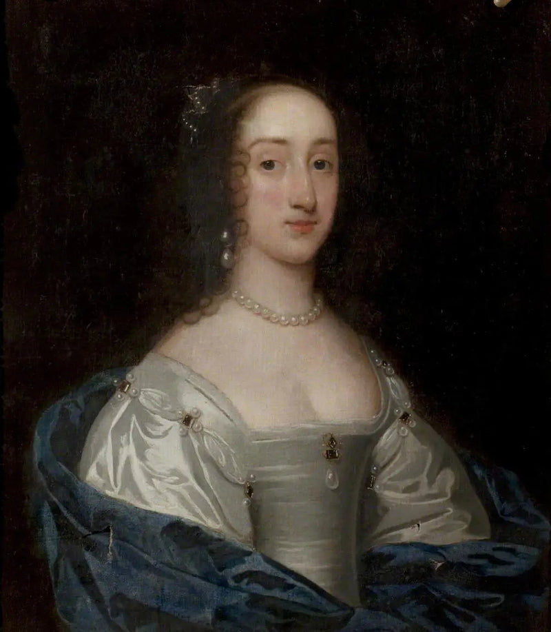 A rainha Henriette Marie (1609–1669) - Antoine van Dyck